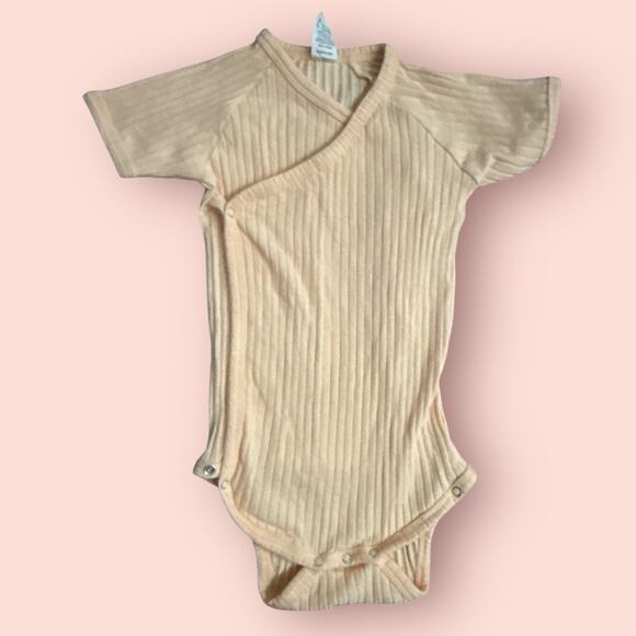 Kate Quinn Lot 18-24 Month Neutral Cotton Short Sleeve Shorts Bloomer Kimono - Picture 5 of 6